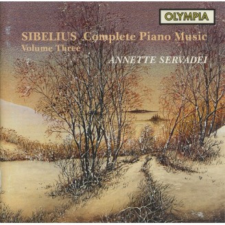 SIBELIUS - Servadei - Sonate pour piano op.12 Intégrale de la musique pour piano  -  vol.3..